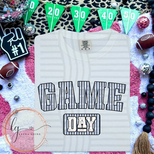 Game Day Seersucker T-Shirt Adult