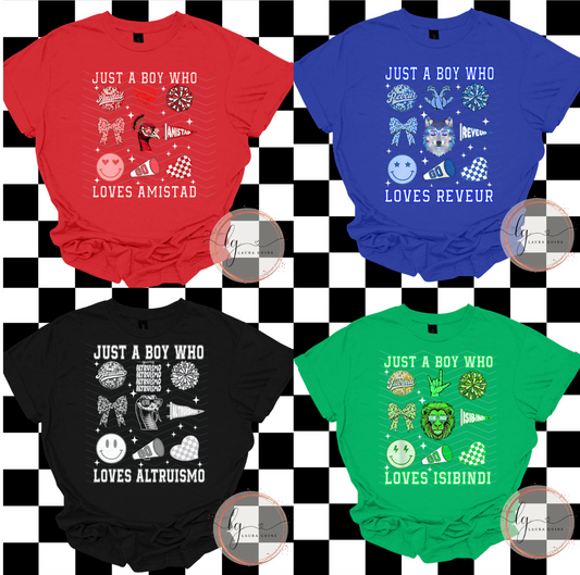 Just a Girl/Boy Who Loves.... (T-Shirt)