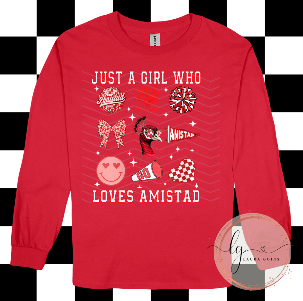Just a Girl/Boy Who Loves.... (Crewneck)