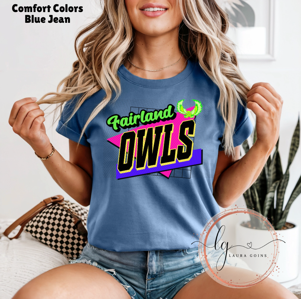 Fairland Owls 90s Vibe