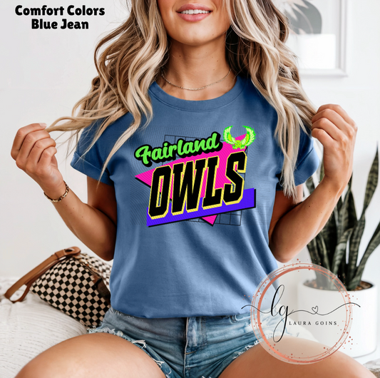 Fairland Owls 90s Vibe