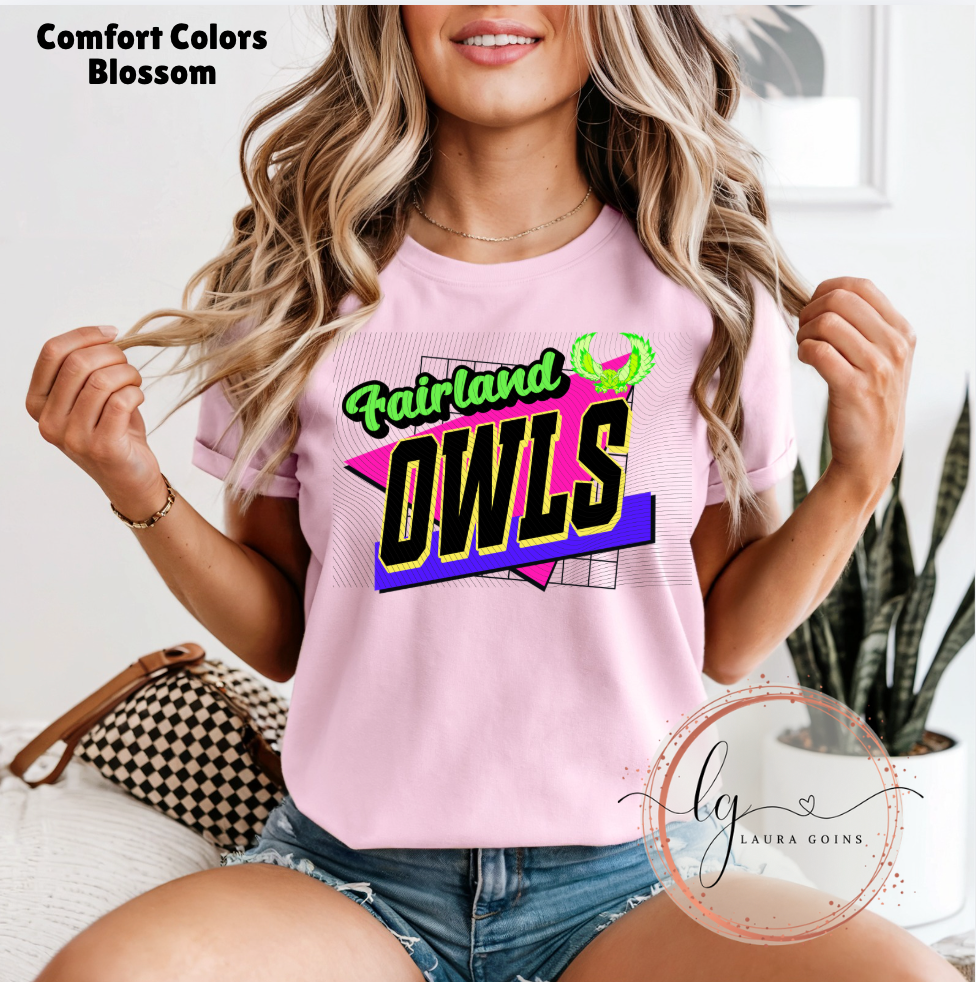 Fairland Owls 90s Vibe