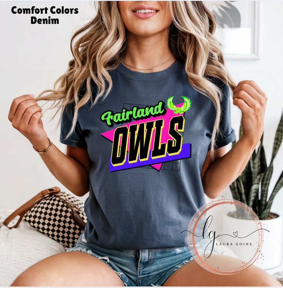 Fairland Owls 90s Vibe