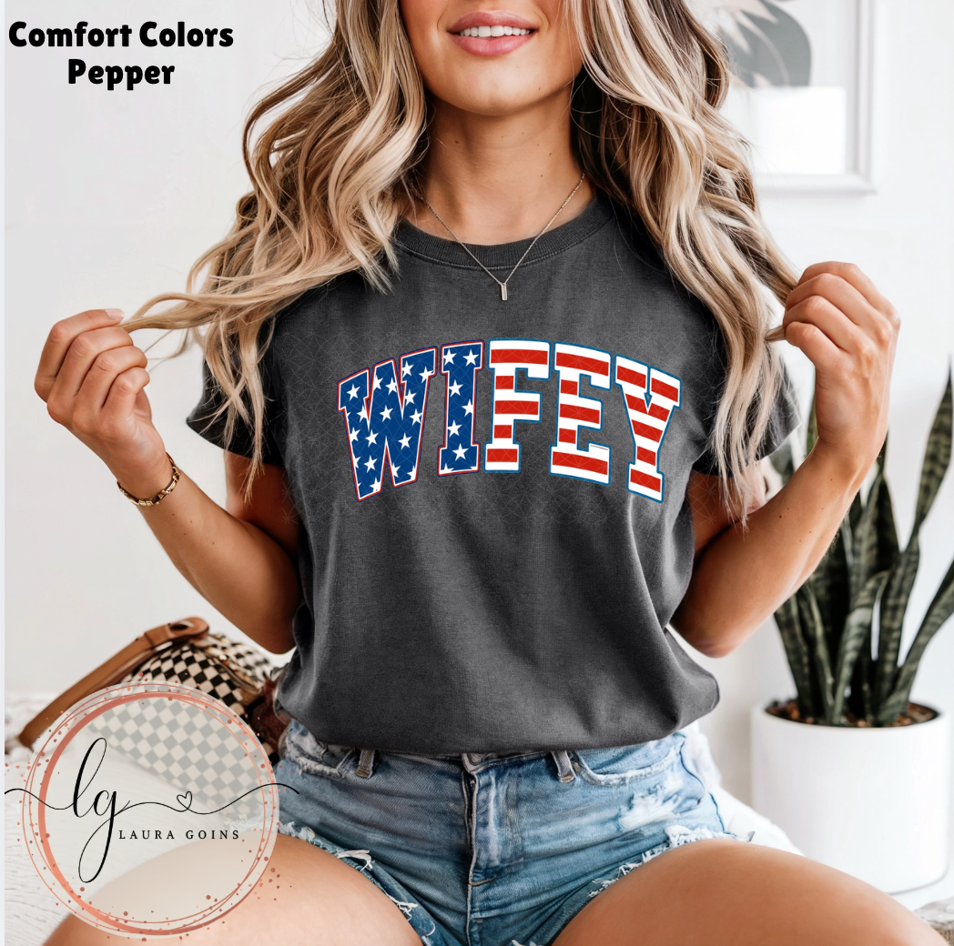 Hubby or Wifey Patriotic